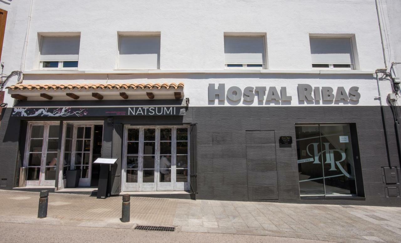 Hostal Ribas Lloret de Mar Exterior foto